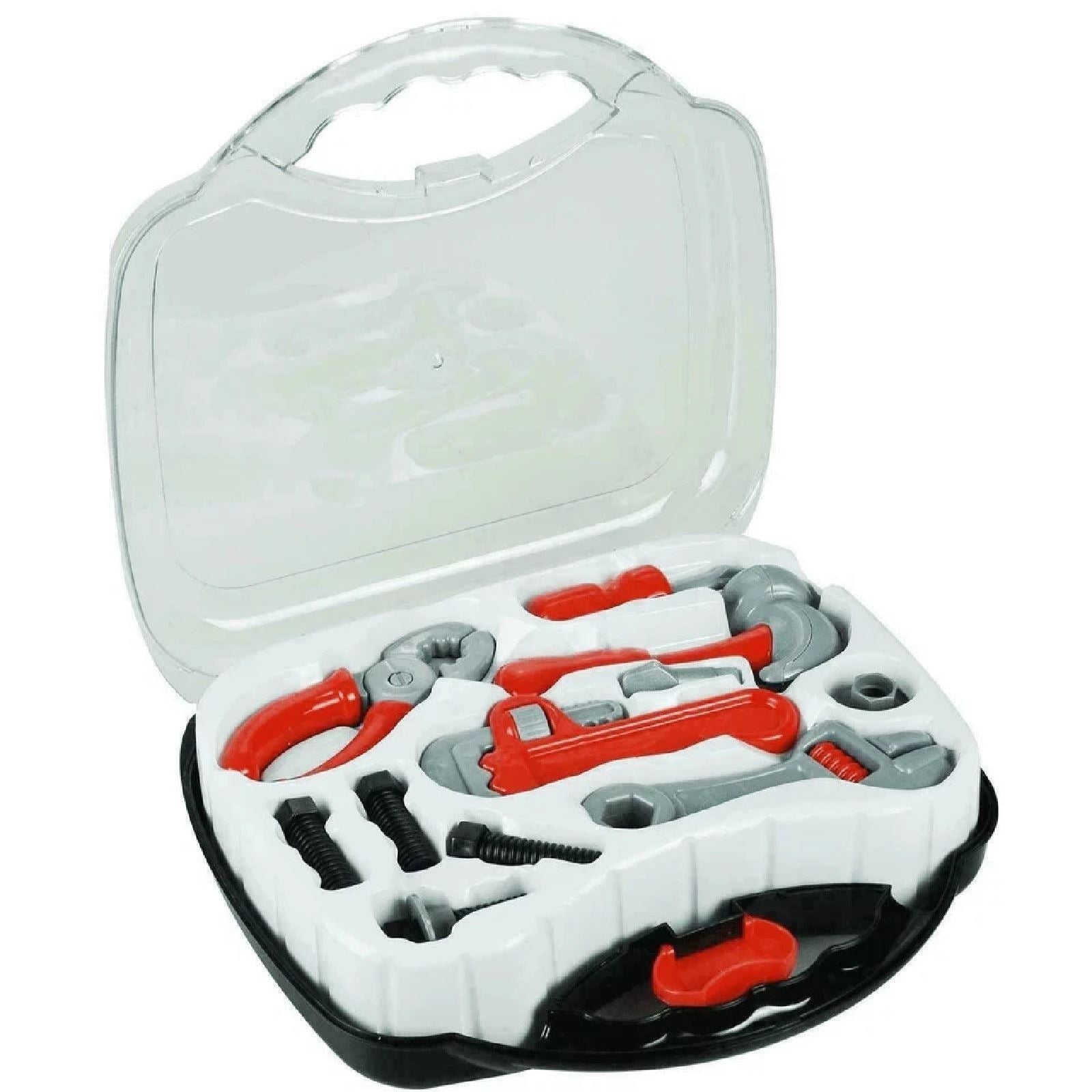 Kids Pretend Play Set Doctor Kit OR Tool Kit in Carry Case, Role Play Toy