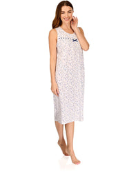 La Marquise Womens 'Velvet Rose' Sleeveless Nightie