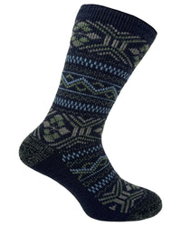 Bramble Mens Fairisle Thermasock