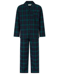 Walker Reid Mens Button Down Pyjamas
