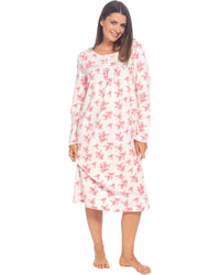Wolfe and Harte Womens Polar Fleece Nightdress