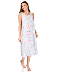 La Marquise Womens 'Watercolours' Sleeveless Nightie
