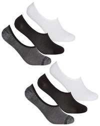 RedTag Womens 6 Pack Invisible Trainer Liner Socks