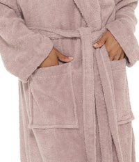 Slumber Hut Womens Wrap Towelling Dressing Gown