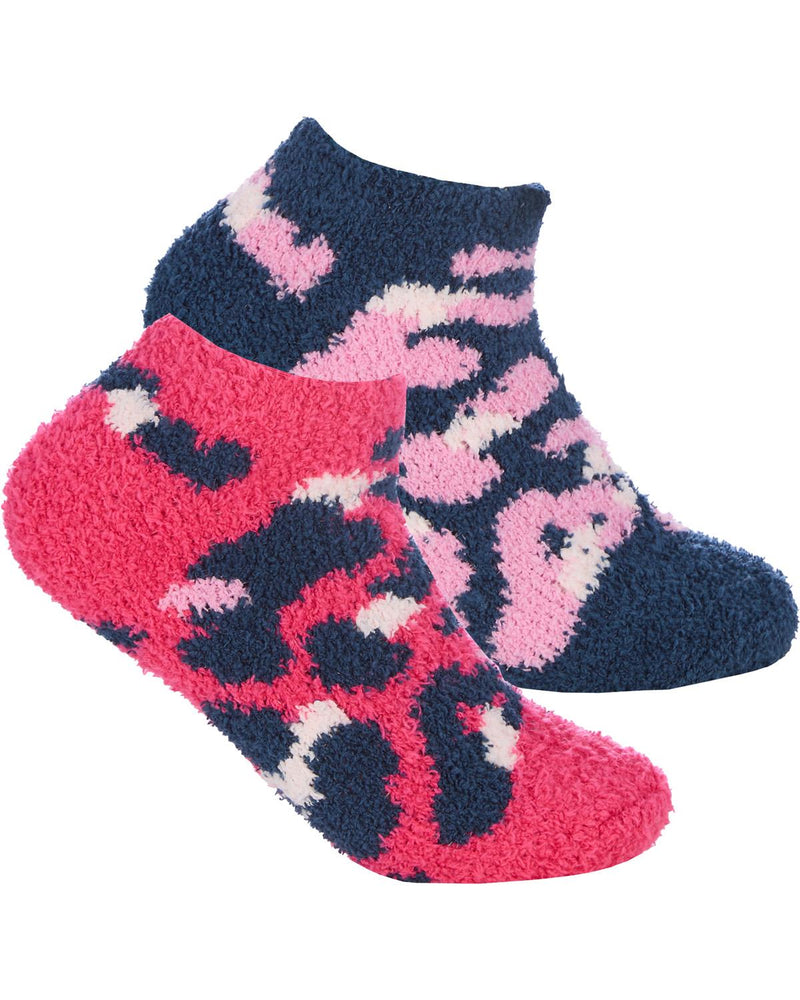 Forever Dreaming Womens 4 Pairs Cosy Trainer Socks
