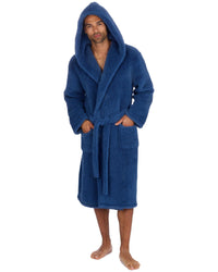 Cargo Bay Mens Borg Fleece Dressing Gown