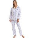Marlon Womens Floral Bouqeut Wincey Button Pyjamas