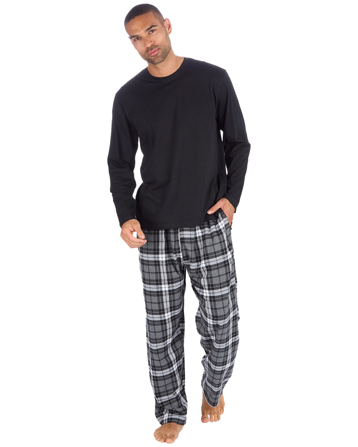 Cargo Bay Mens Flannel Lounge Set