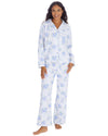 Countess Christie Womens Long Sleeve Floral Cotton Pyjamas