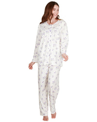 La Marquise Womens 'Florentine' Cuddleknit Long Sleeve Pyjamas