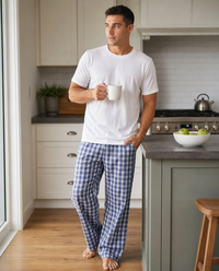 Haigman Mens Cotton Rich Short Sleeve Pyjamas