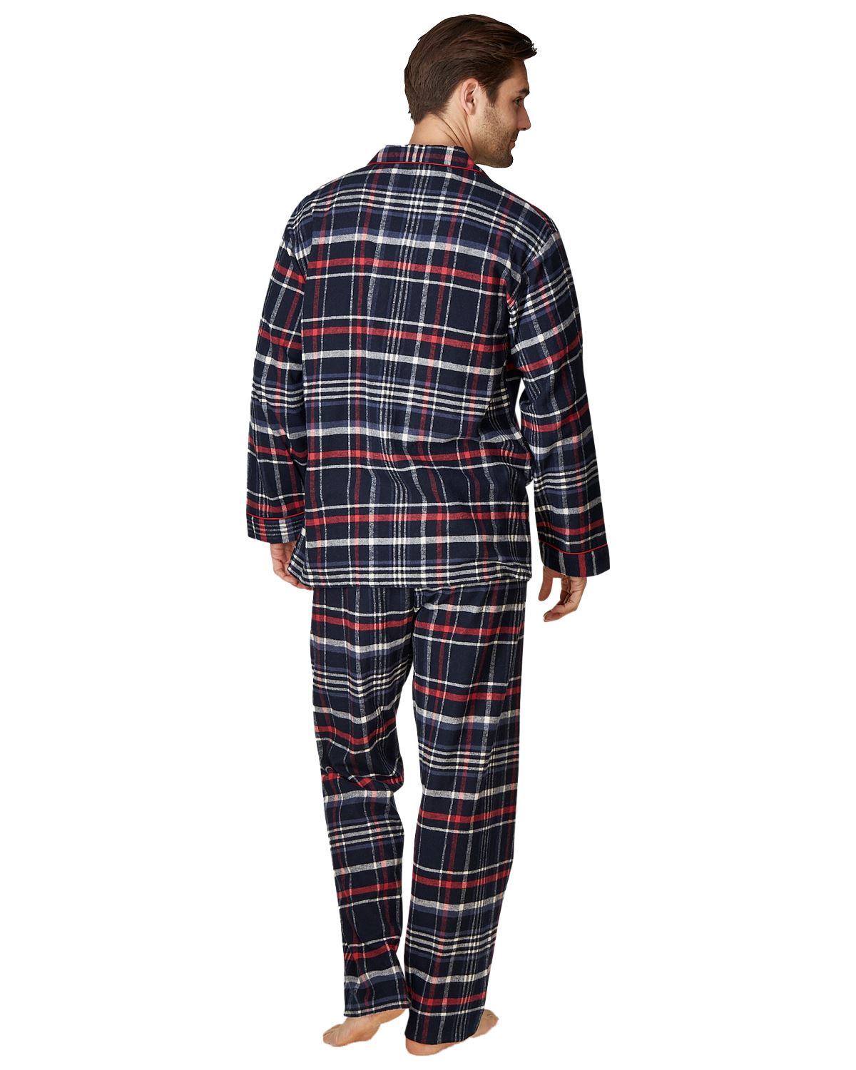 Haigman Mens Brushed 100% Cotton Pyjamas