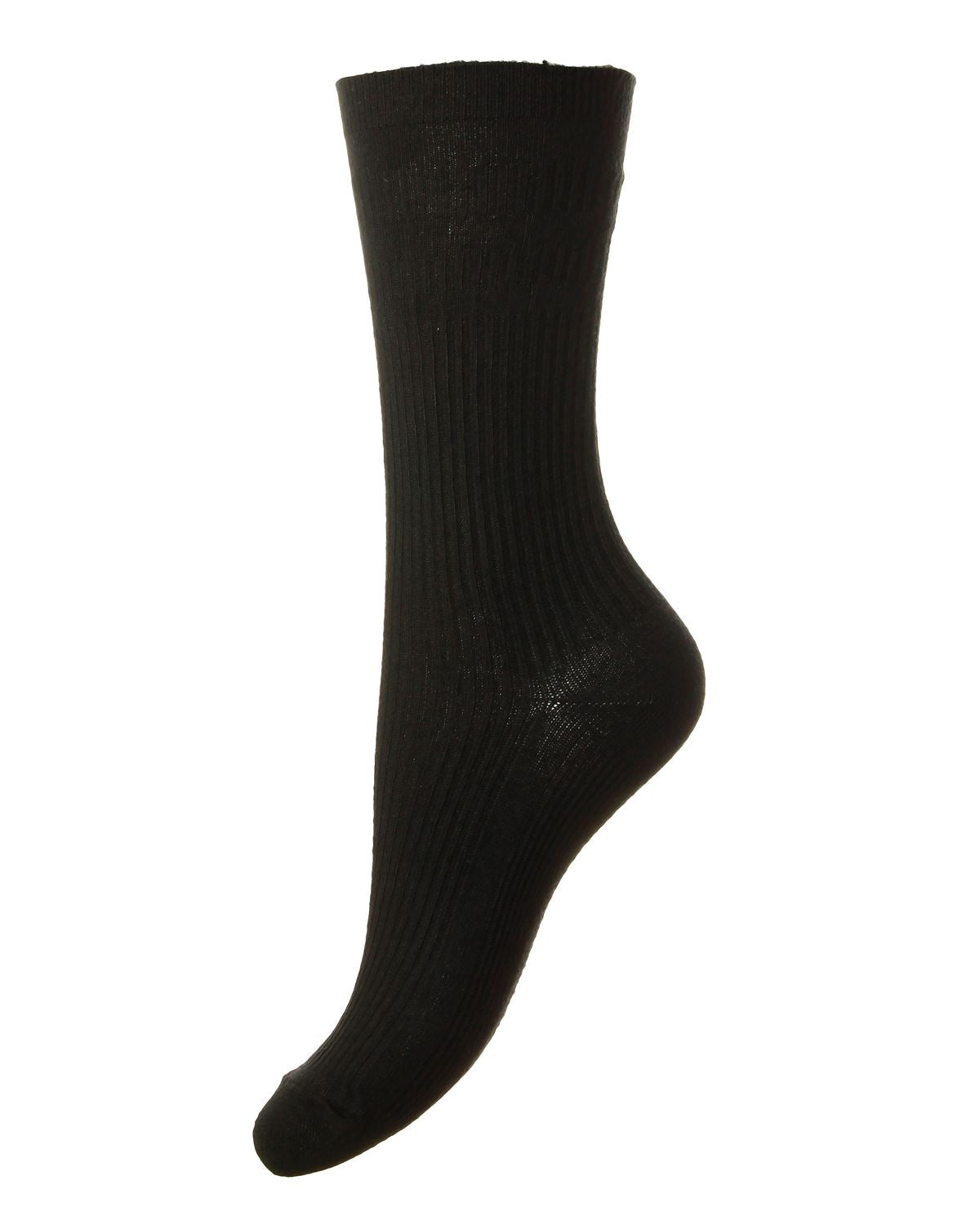 HJ Hall Womens Cotton Softop Socks
