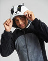 Loungeable Mens Fleece Badger Onesie