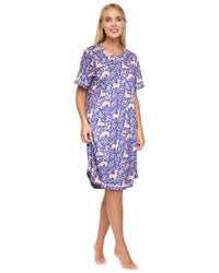 La Marquise Womens 'Cosy Wonders' Short Sleeve Nightie