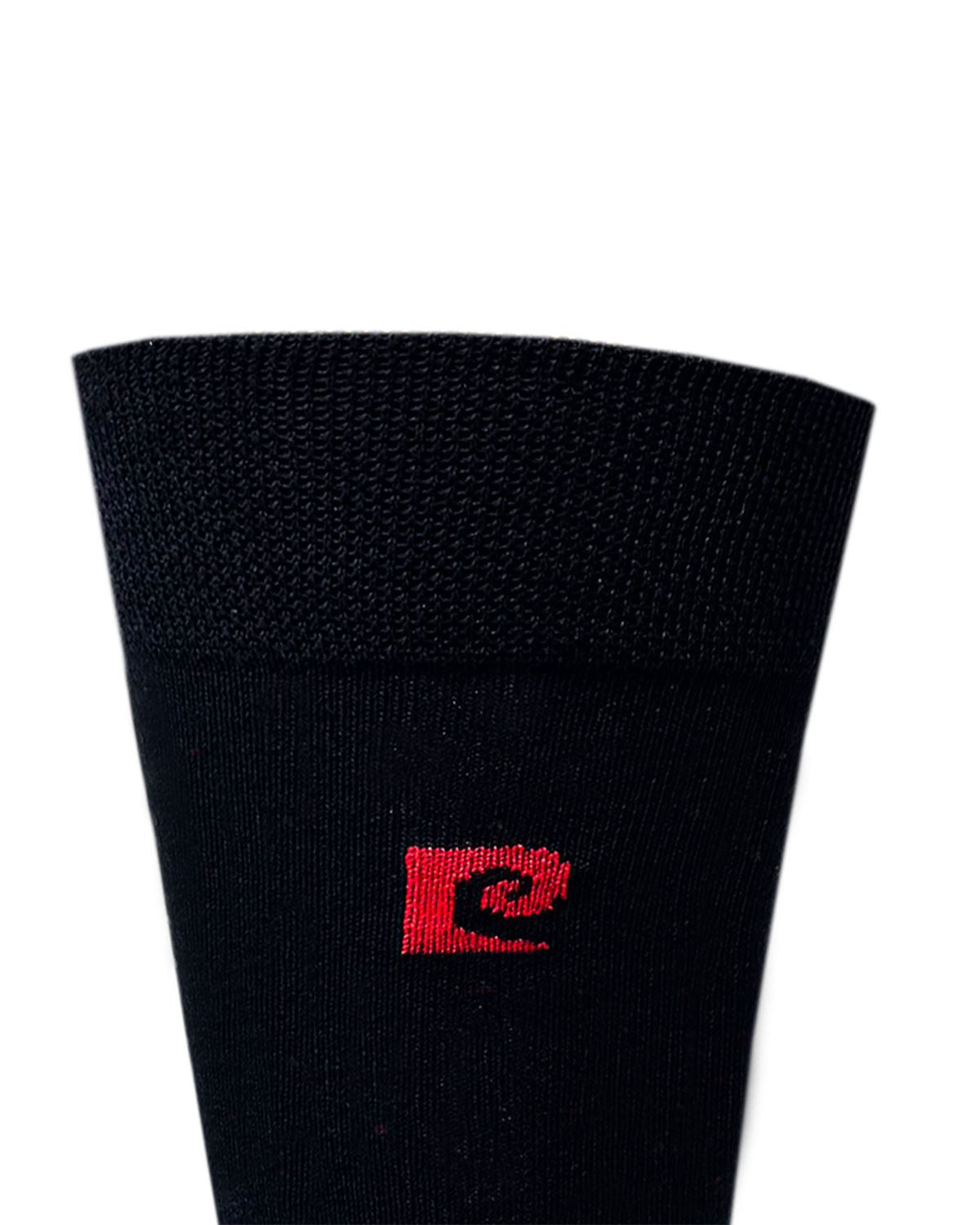 Pierre Cardin 3 Pack Mens Cotton Plain Socks