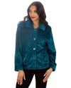 Ladies Embossed Button Bed Jacket