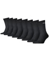 PUMA Promo Unisex 6+2 Pairs Regular Crew/Sneaker/Quarter Socks