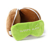 Relaxeazzz Sloth Plush Travel Pillow & Eye Mask