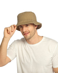 Adults Stonewash Bucket Hat