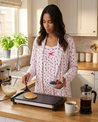 Cottonique Womens Cotton Floral Kimono Wrap