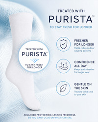 6 Pairs Mens Big Foot Dress Socks
