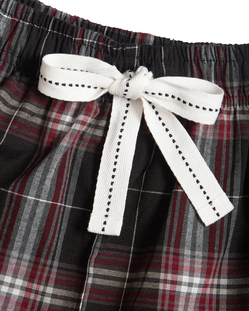 Cargo Bay Mens Check Lounge Shorts