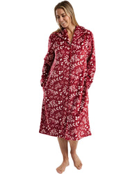 Marlon Womens Claudette Zip Robe