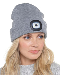 Storm Ridge Rechargeable Beanie LED Light Hat