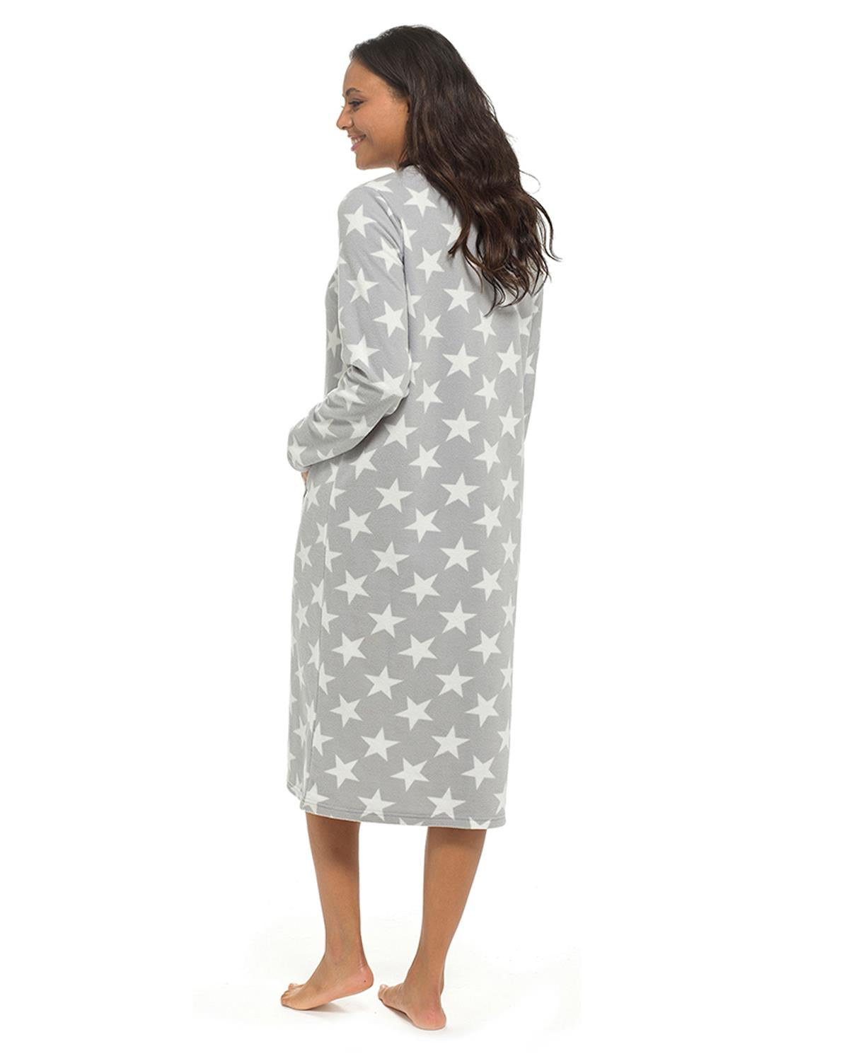 Wolfe and Harte Womens Polar Fleece Nightdress