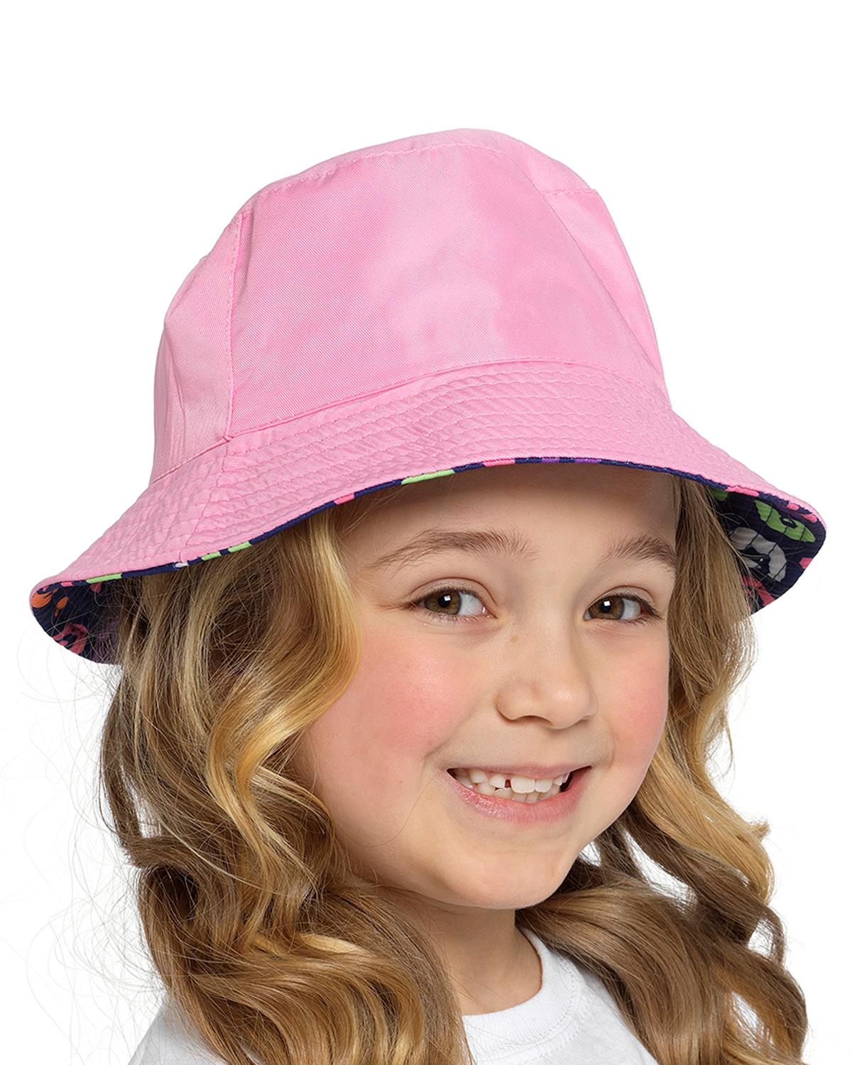 Kids Reversible Printed Bucket Hat