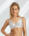 Naturana Womens Minimiser Soft Cup Bra - White