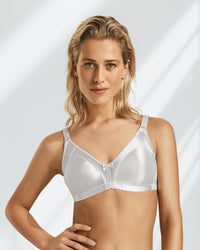 Naturana Womens Minimiser Soft Cup Bra - White