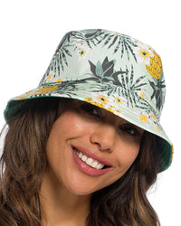 Foxbury Womens Reversible Bucket Hat