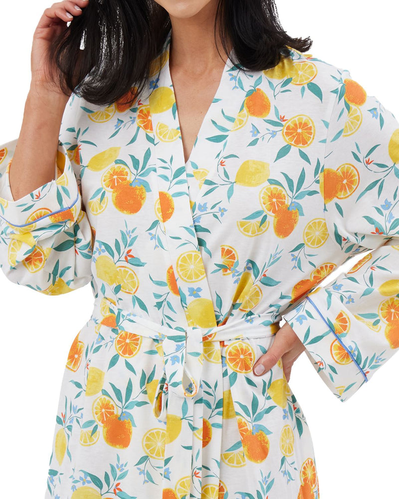 Indigo Sky Womens Lemon Fruit Wrap
