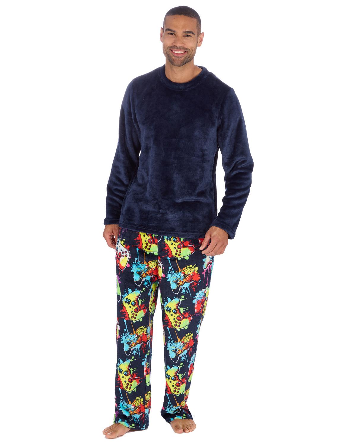 Cargo Bay Mens Polished Fleece Gaming Pyjamas
