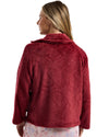Marlon Womens Swirl Fleece Zip Bedjacket