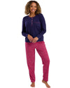 Indigo Sky Womens Bright Animal Pyjama