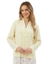 Marlon Women Waffle Zip Bed Jacket