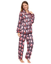 La Marquise Womens 'Cosy Wonders' Button Pyjamas