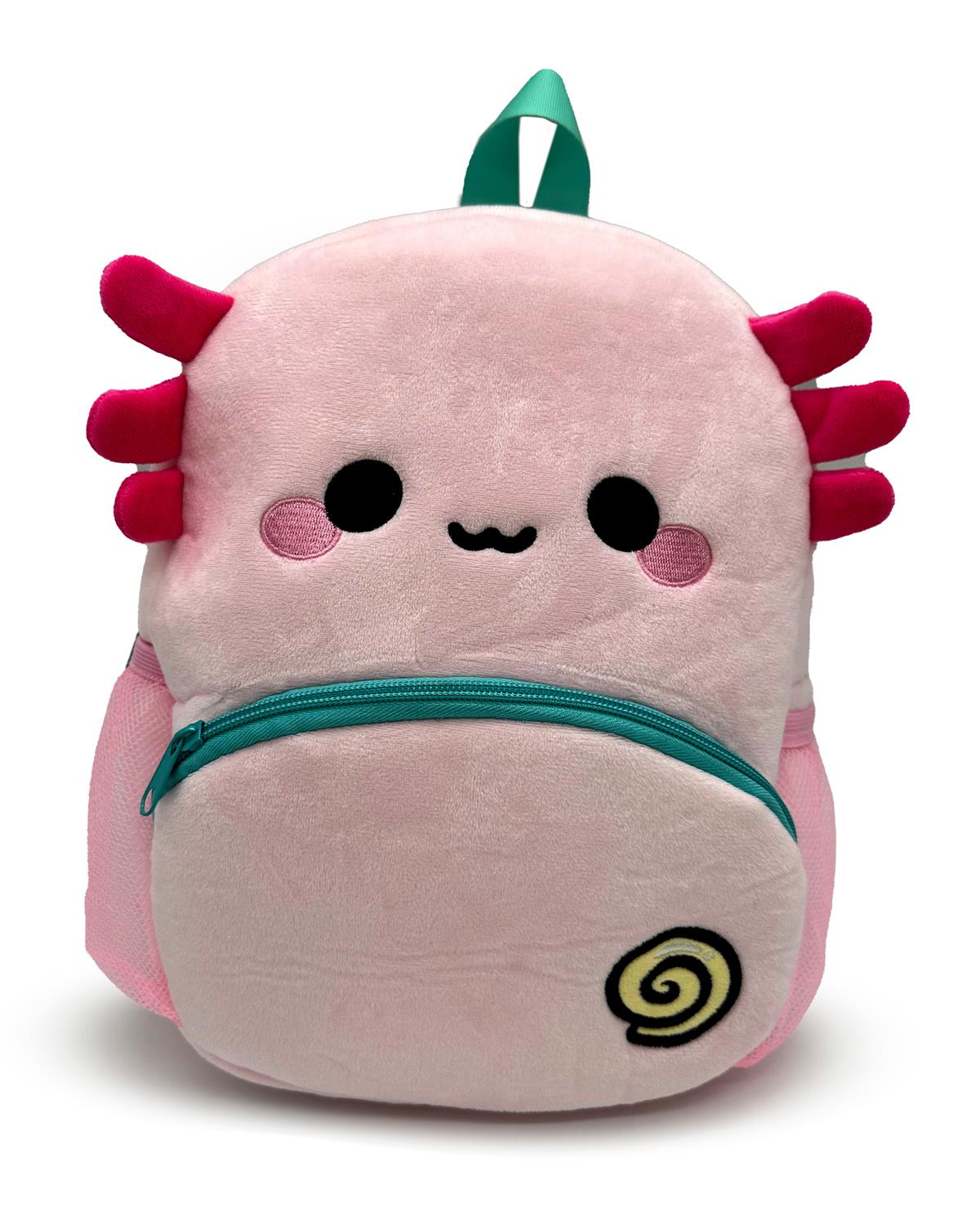 Adoramals Kids Maddie the Axolotl Plush Backpack