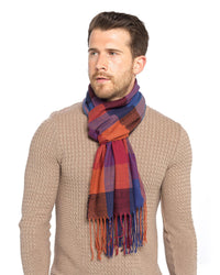 Tom Franks Mens Tassel Scarf