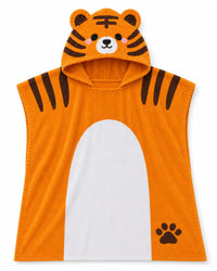 Adoramals  Alfie the Tiger Kids Hooded Towel
