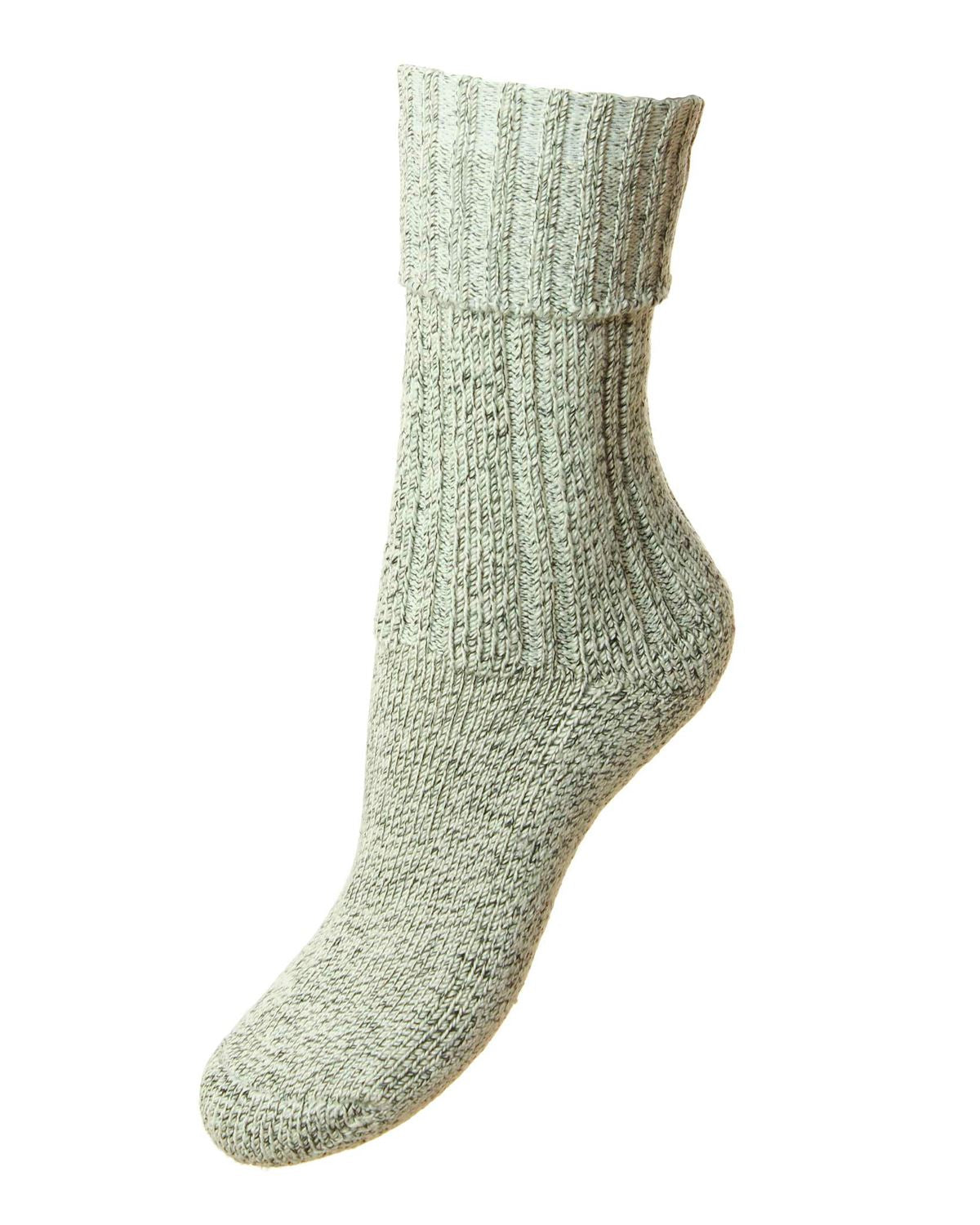 HJ Hall Womens Cotton Rich Boot Socks