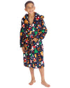 Huggable Kids Christmas Hooded Dressing Gown