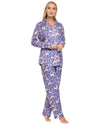 La Marquise Womens 'Cosy Wonders' Button Pyjamas