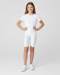 Girls Classic Shiny Lycra Cycling Shorts