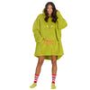 Grinch Matching Family Oversized Fleece Hoodie