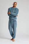 Loungeable Mens Sherpa Fleece Lounge Joggers