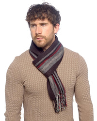 Tom Franks Mens Tassel Scarf